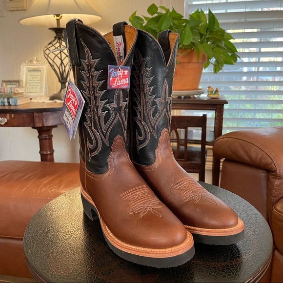 Tony Lama Shoes Nwt Tony Lama Roper Style Western Boots Womens Size